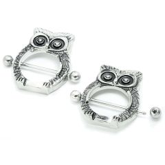 Antique Owl Nipple Rounder