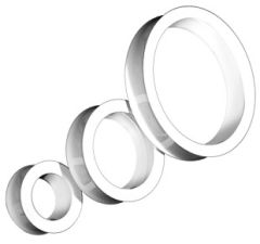 Clearance Whiteheat Double Flared Earlet