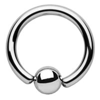 Surgical Steel Captive Bead Ring