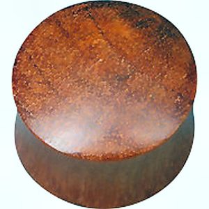 Clearance - Saddled Blood Wood Plug