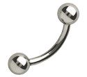 Clearance Surgical Steel Curved Barbell