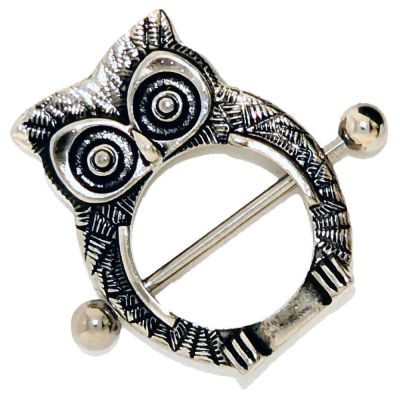 Antique Owl Nipple Rounder